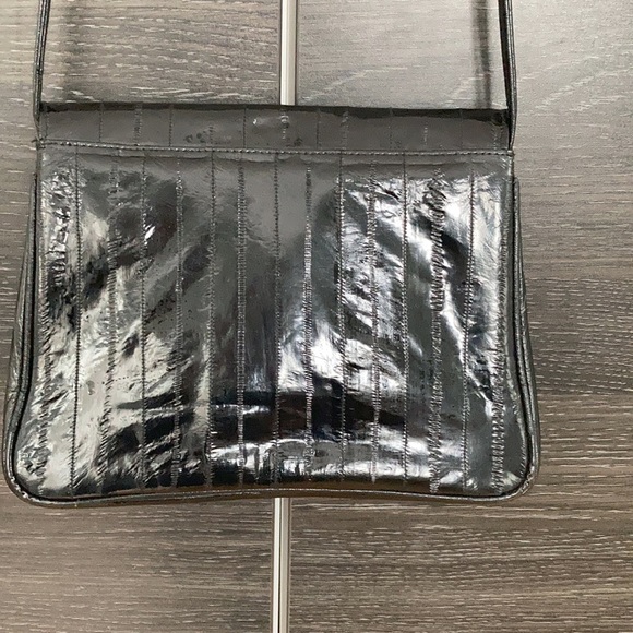 For Rebecca Vintage Eel Skin Shoulder Bag in Excellent Condition 80’s Look - Picture 5 of 13